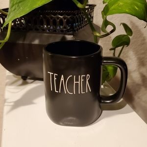 Rae Dunn Black Mug Teacher